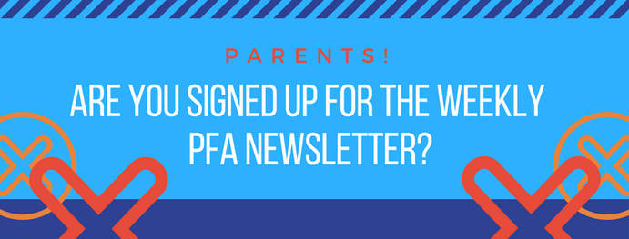 Sign up to receive the Bay Laurel PFA weekly newsletter!
